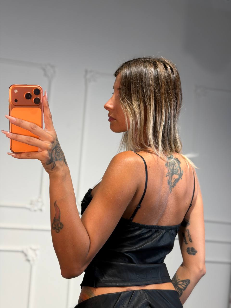top corpetto con bottoni
