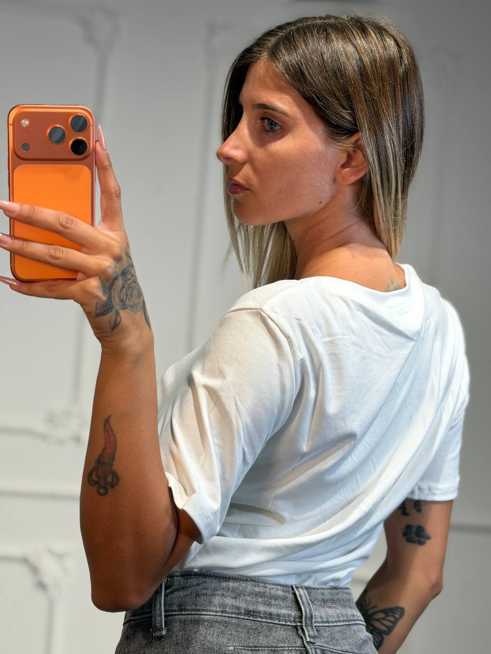 maglia semplice maniche corte