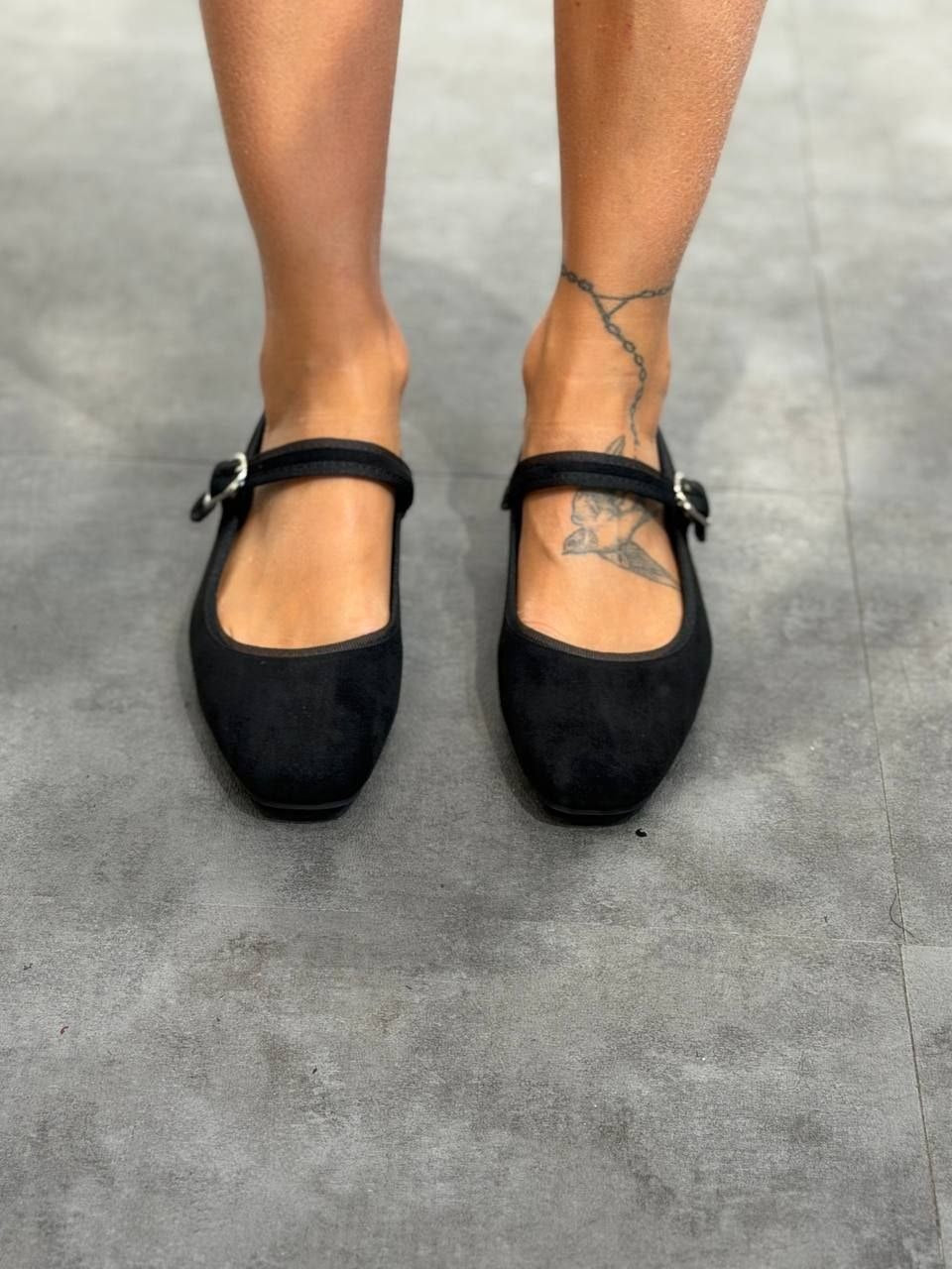 ballerina scamosciata
