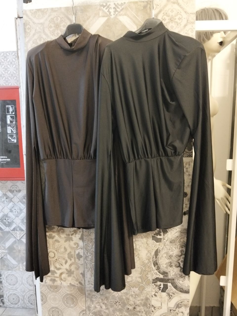 jumpsuit maniche pipistrello