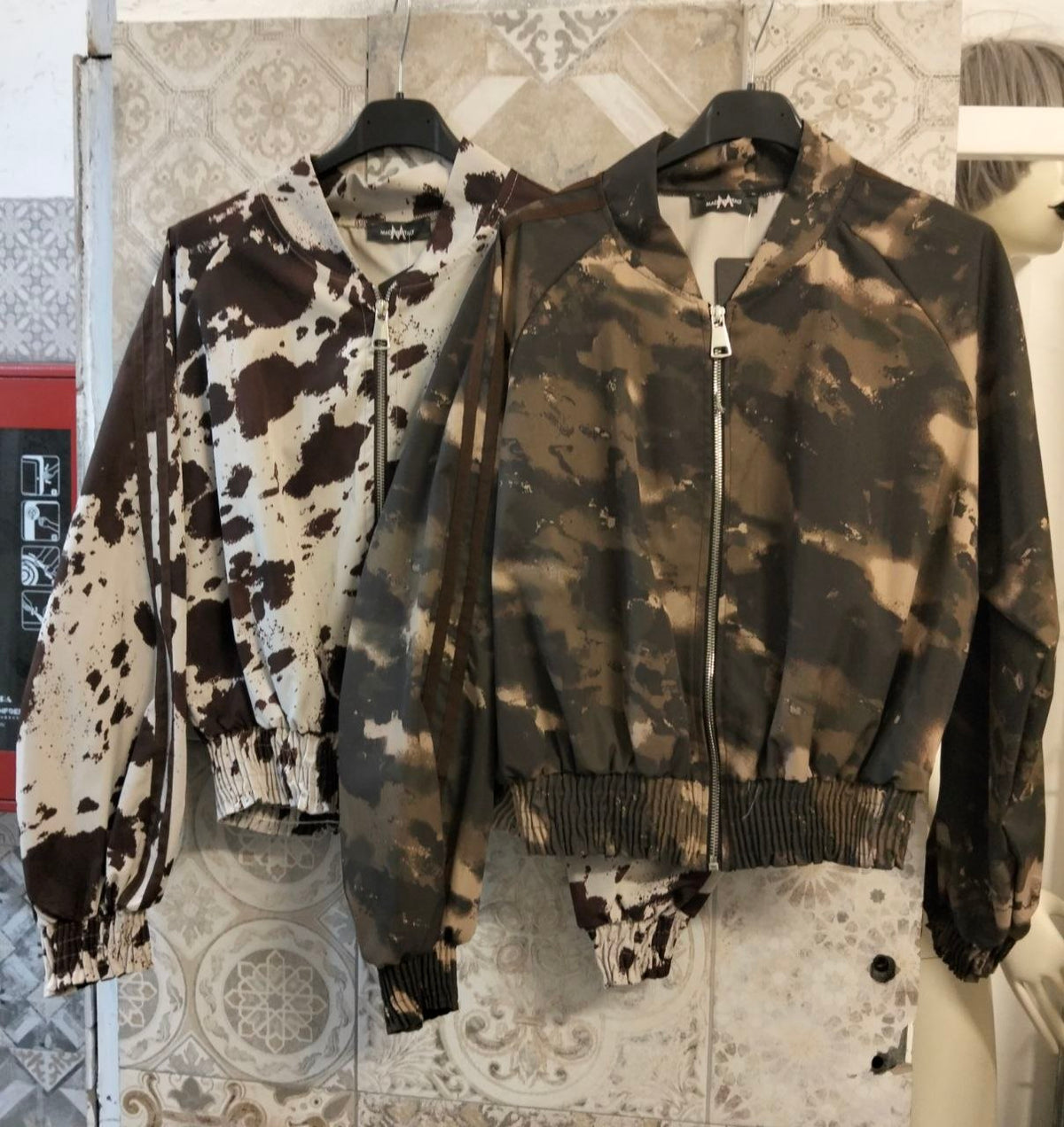 giacchetto camouflage