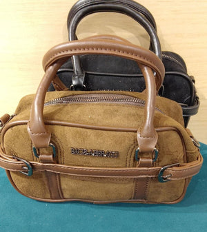 borsa bauletto scamosciato