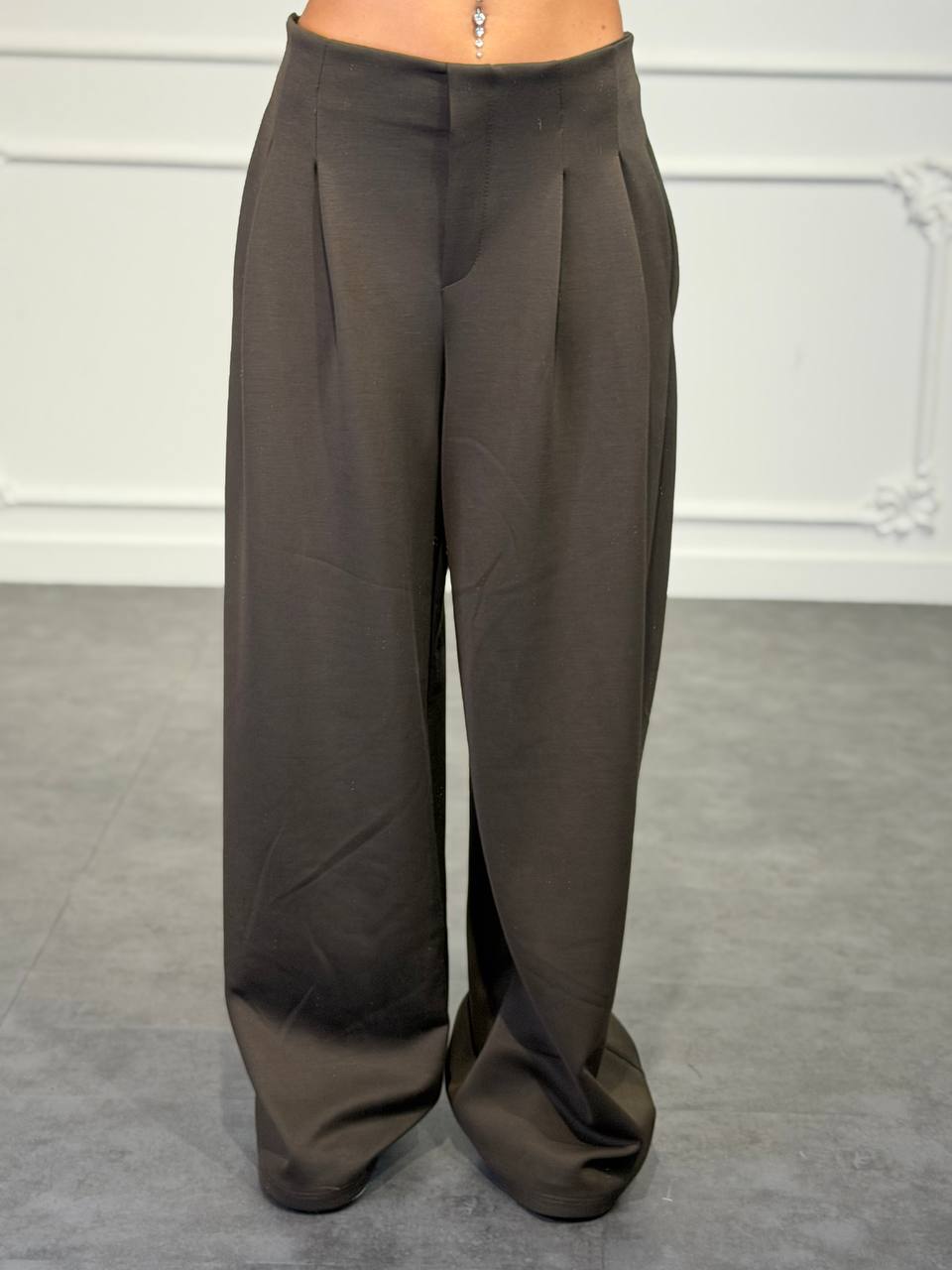 Pantaloni palazzo lumilla a vita alta