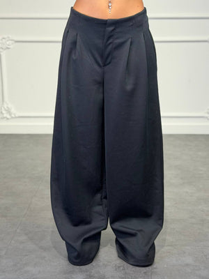 Pantaloni palazzo lumilla a vita alta