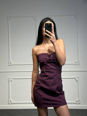 abito mini lace
