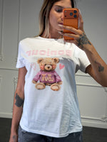 maglia con orsetto in cotone
