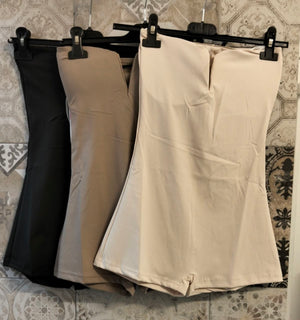 jumpsuit in licra fina corta
