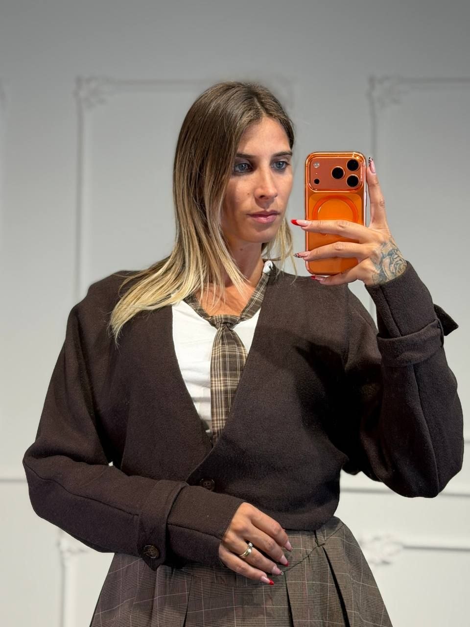 cardigan in lana