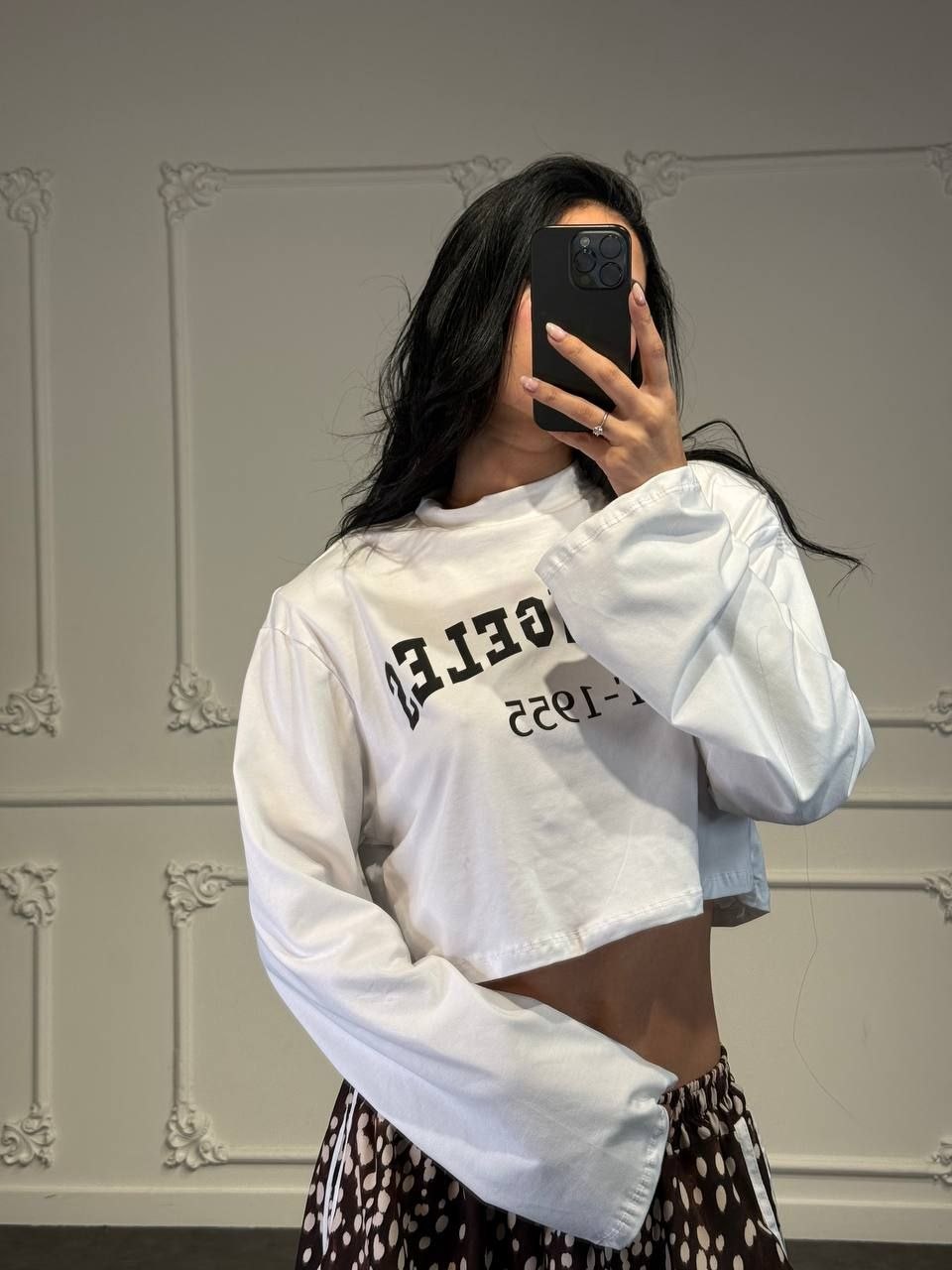 maglia angel crop