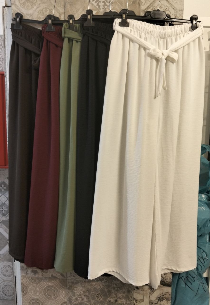 pantalone morbido con cintina
