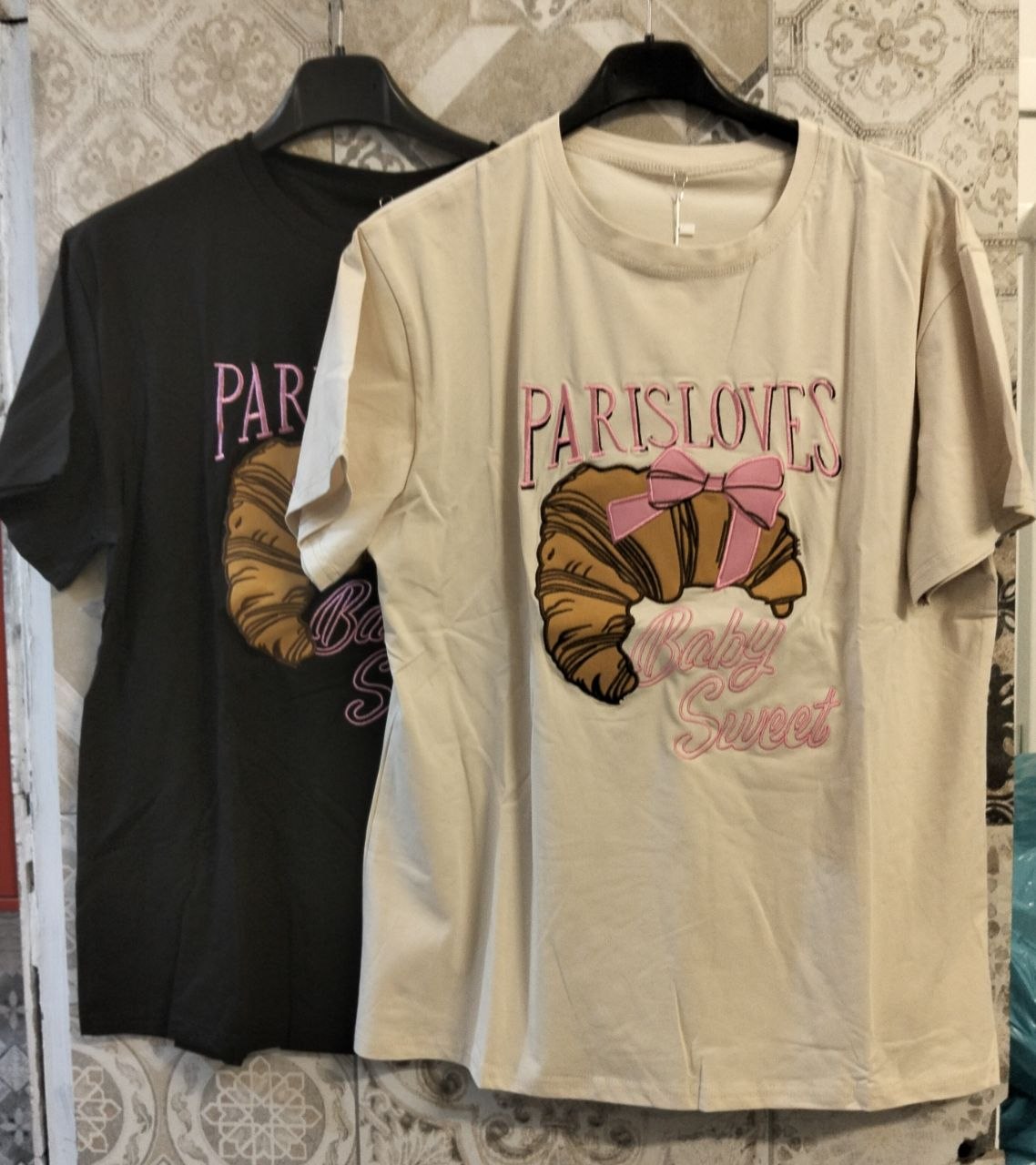 maglia brioches con stampa