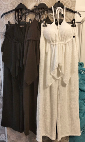 coordinato emi in cotone lavorato