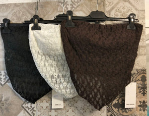 Top Fascia in Pizzo con Fondo a Punta
