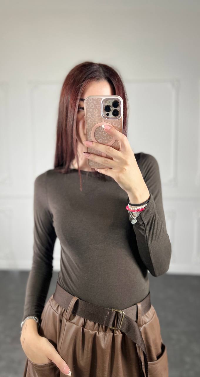 Maglia Basic maniche lunghe