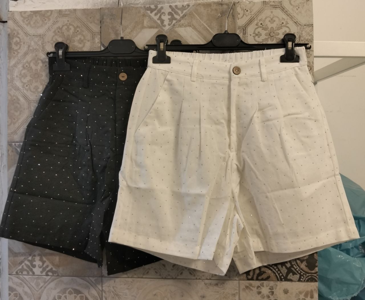 bermuda con strass