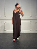 jumpsuit con periline