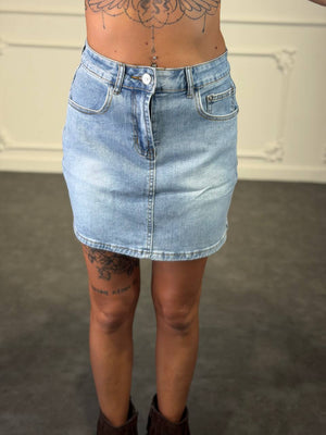 gonna jeans chiara