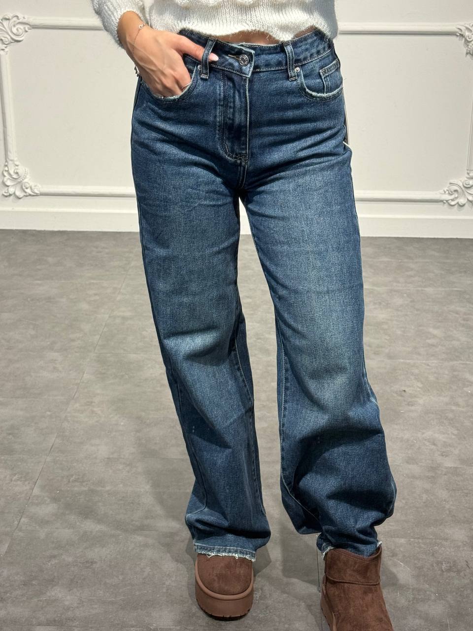 JEANS FLUFFY