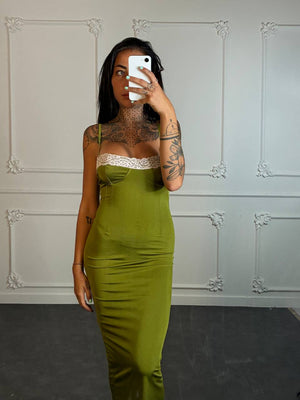 abito Ginevra con pizzo
