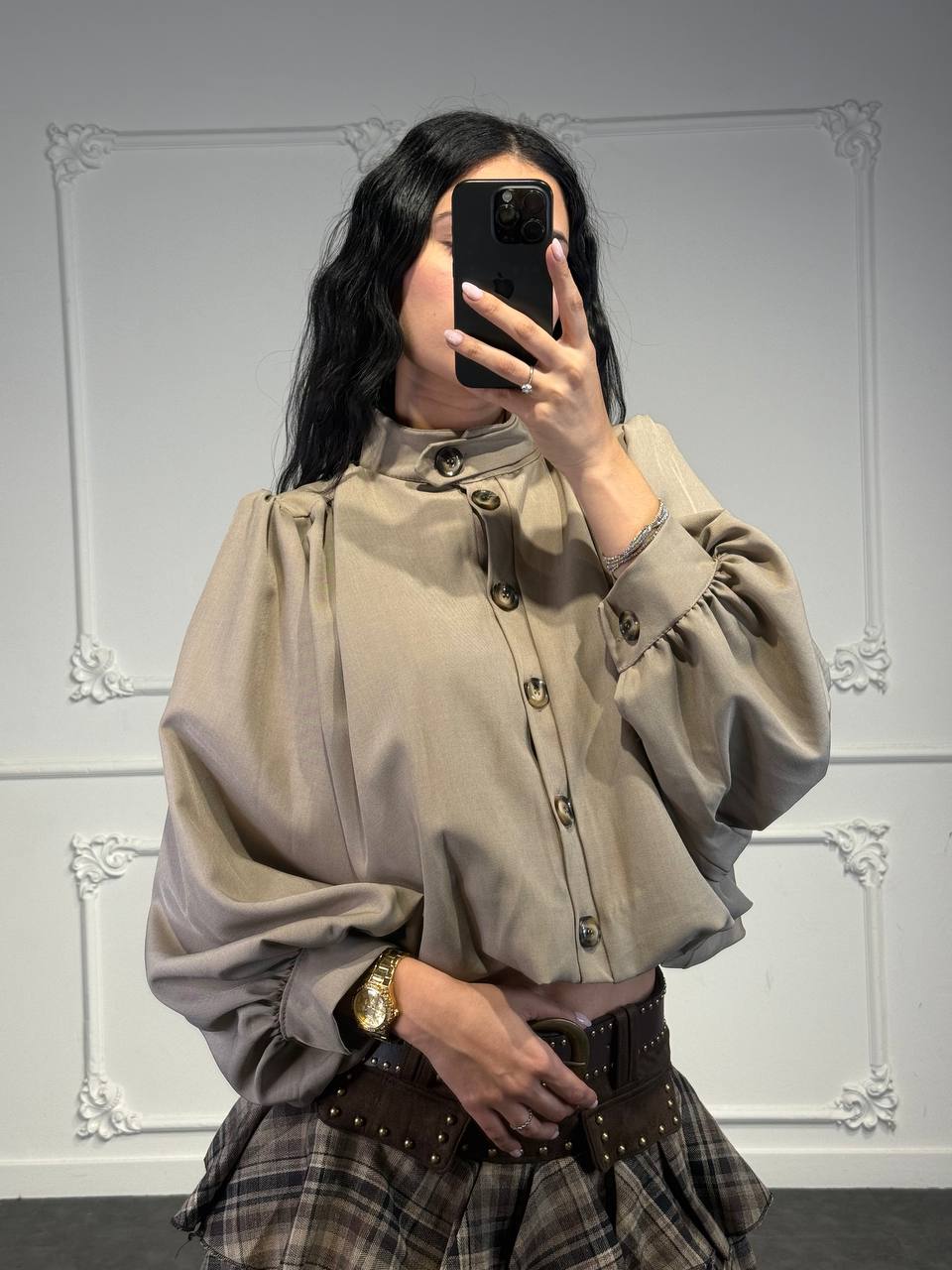camicia sblusata