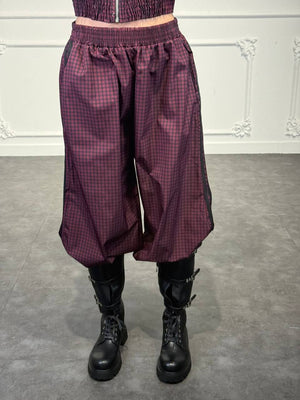pantaloni a quadri