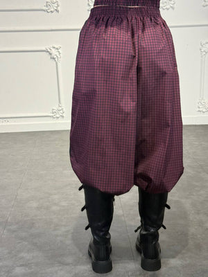pantaloni a quadri