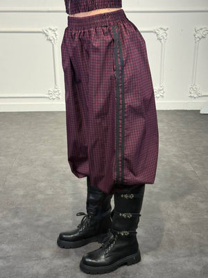 pantaloni a quadri