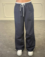 pantaloni tuta con doppio bordo