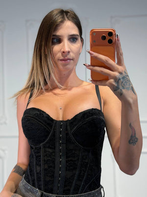 Corsetto velluto