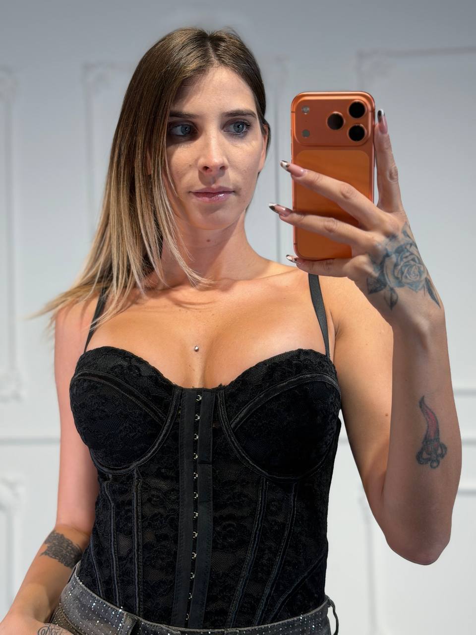 Corsetto velluto