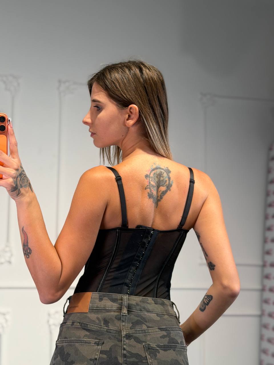 Corsetto velluto