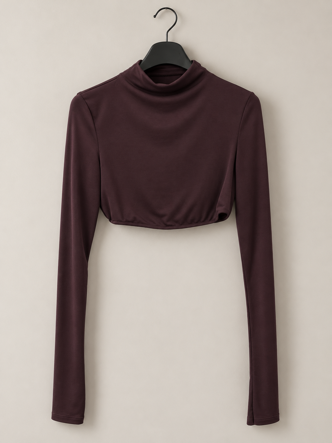 maglia in licra crop
