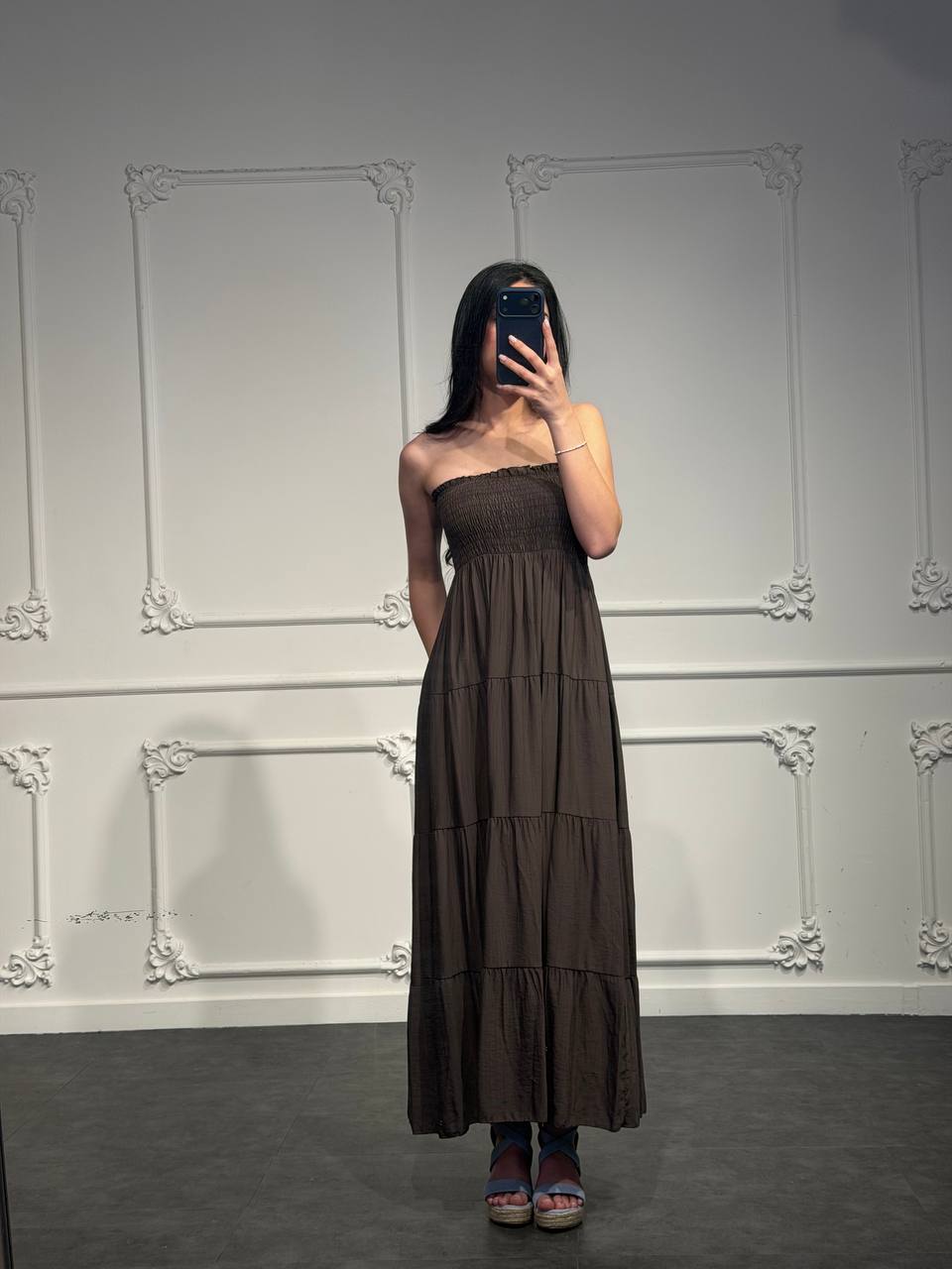 abito ambra - Dverso Fashion