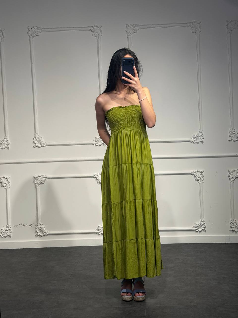 abito ambra - Dverso Fashion