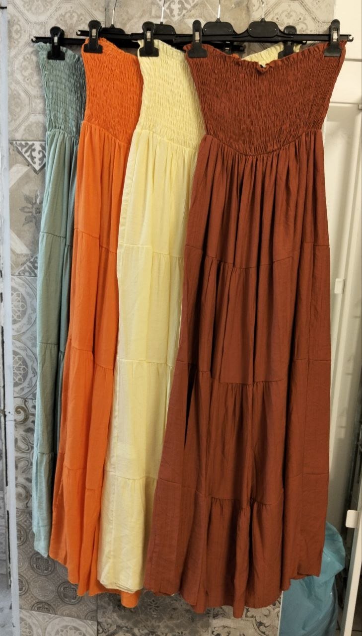 abito ambra - Dverso Fashion