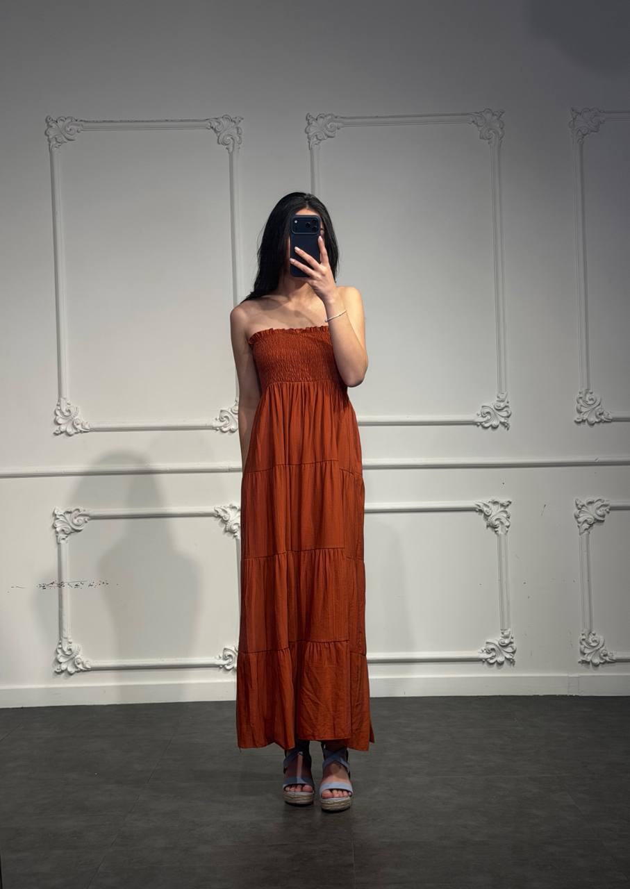 abito ambra - Dverso Fashion