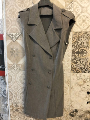 abito blazer smanicato - Dverso Fashion