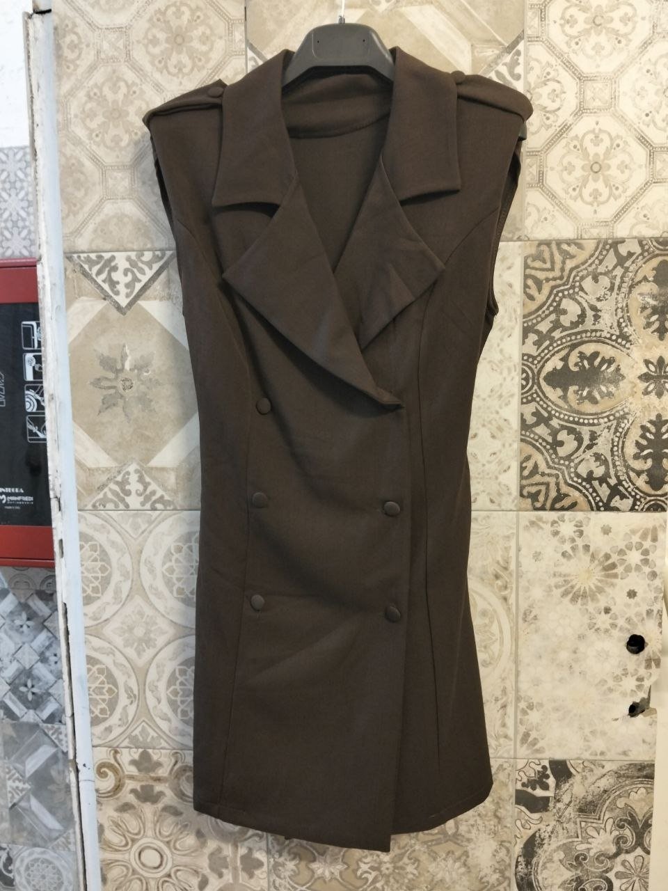 abito blazer smanicato - Dverso Fashion