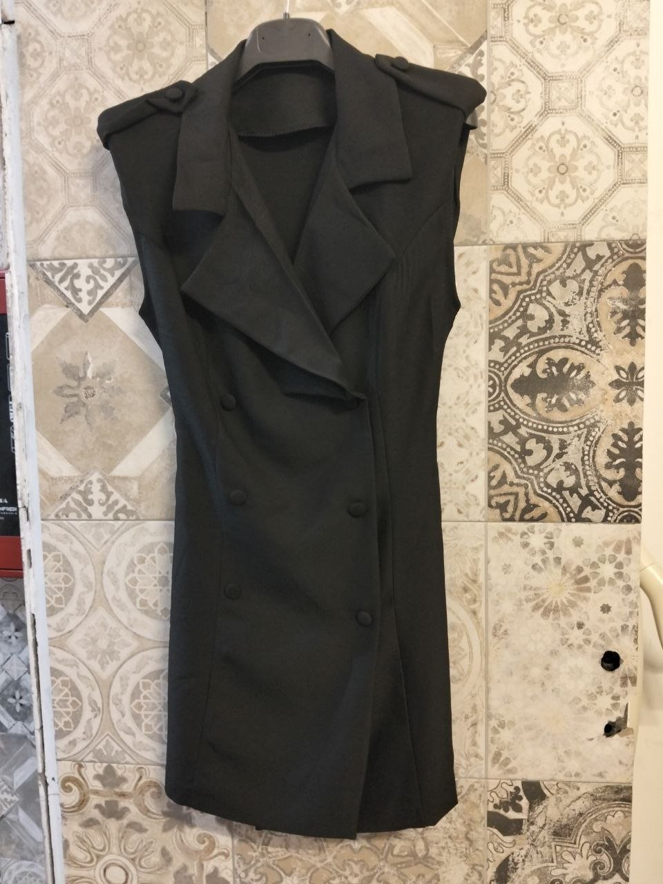 abito blazer smanicato - Dverso Fashion