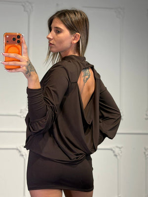 abito chiara con spalline - Dverso Fashion
