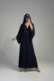 abito con manica e gonna svasata lunga - Dverso Fashion