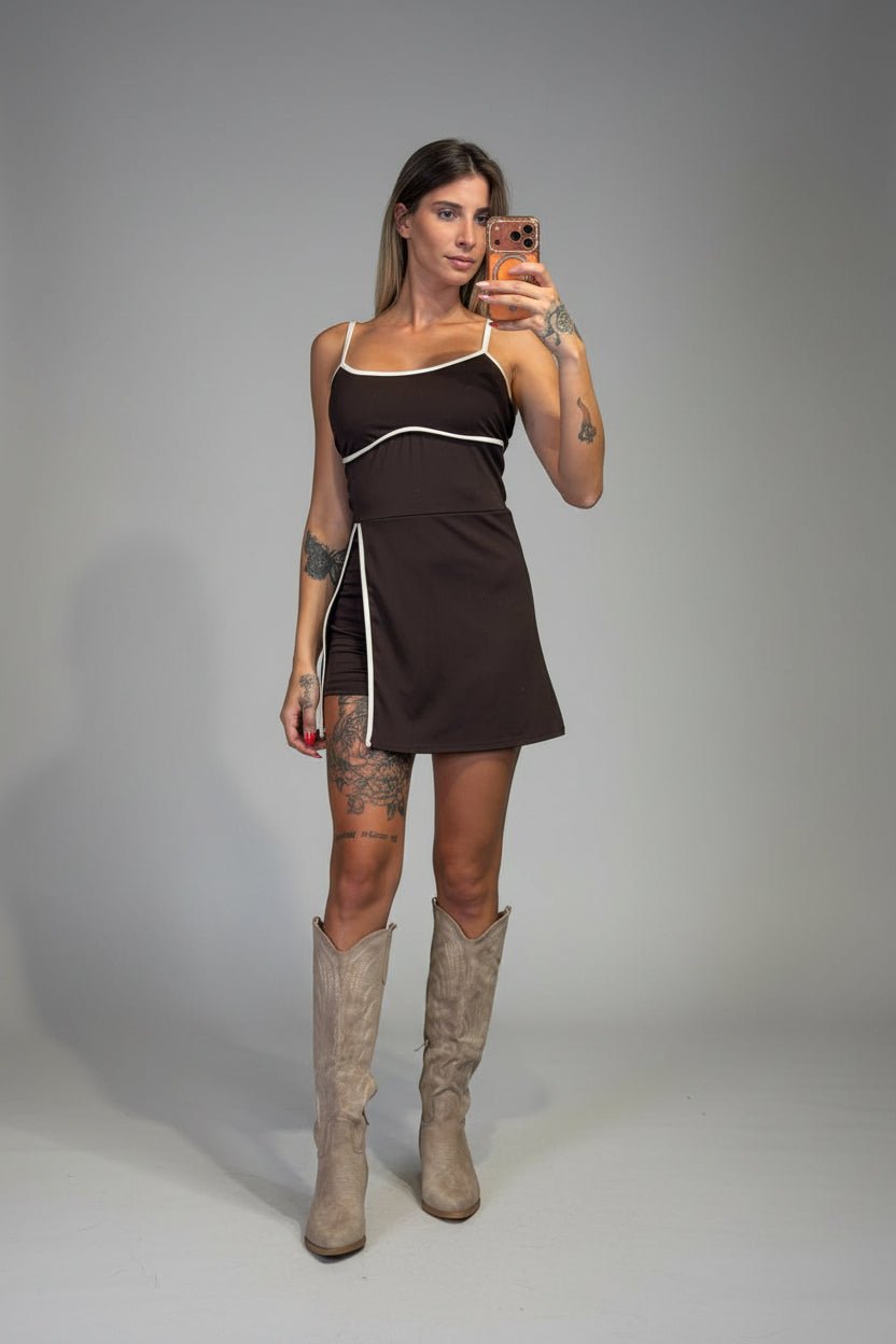 abito evelne corto - Dverso Fashion