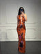 abito floreale lungo - Dverso Fashion