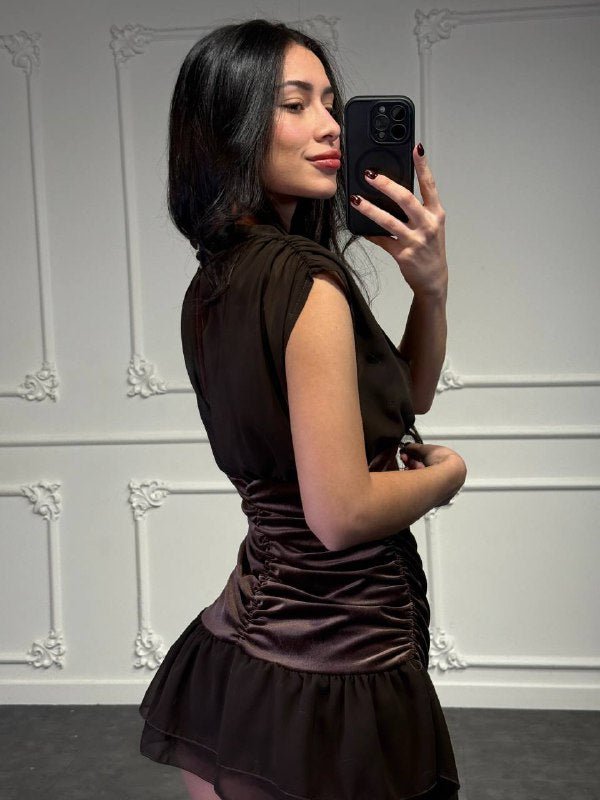 Abito Fluffy - Dverso Fashion