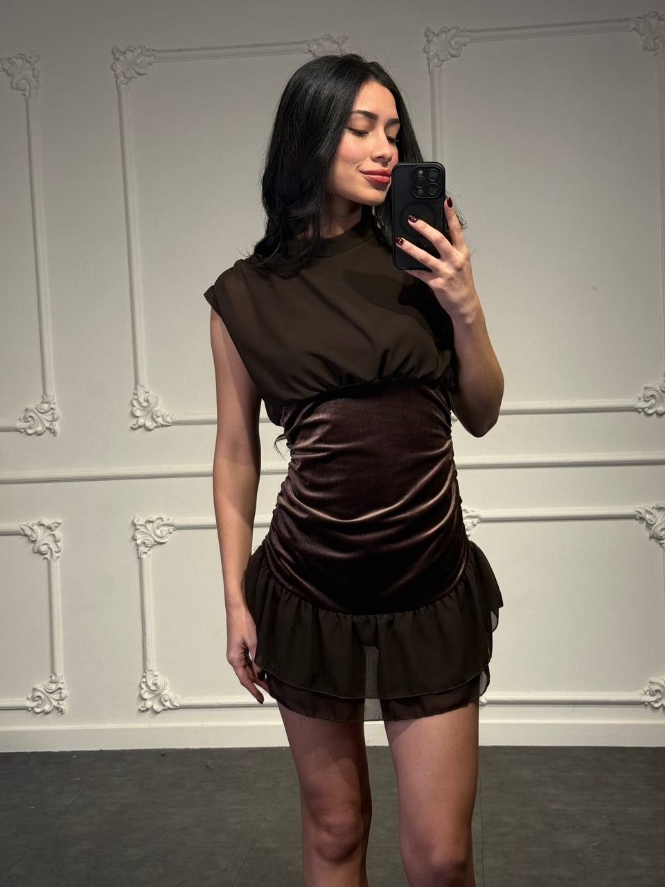 Abito Fluffy - Dverso Fashion