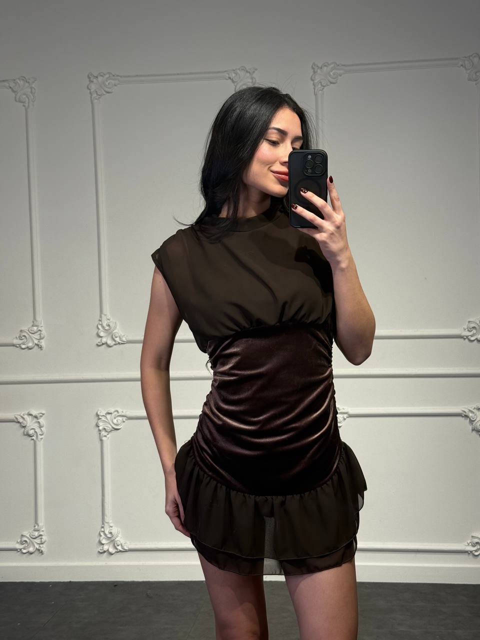 Abito Fluffy - Dverso Fashion