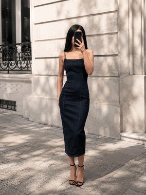 abito gipsy jeans - Dverso Fashion