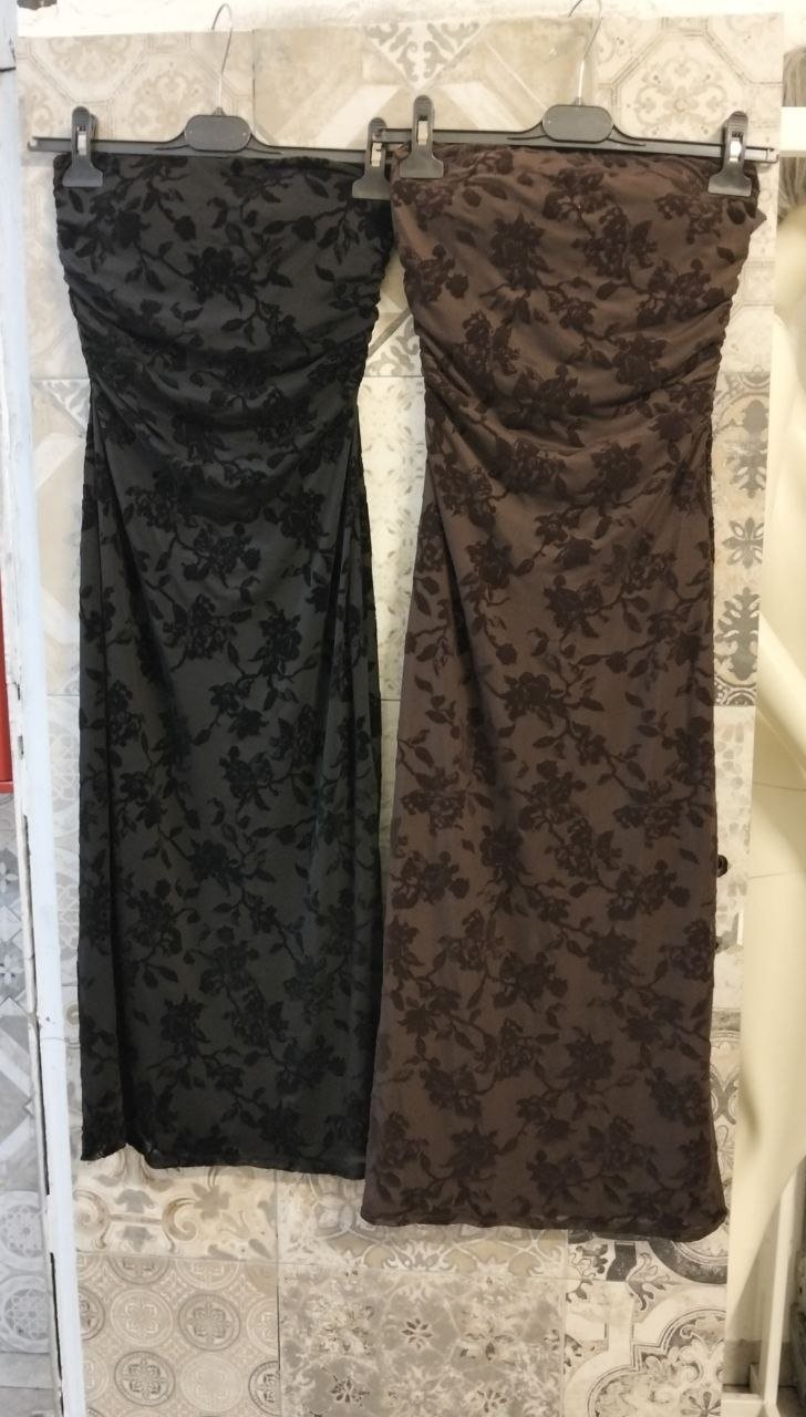 abito jennifer con decorazioni floreali - Dverso Fashion