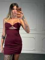 abito ludovica corto - Dverso Fashion