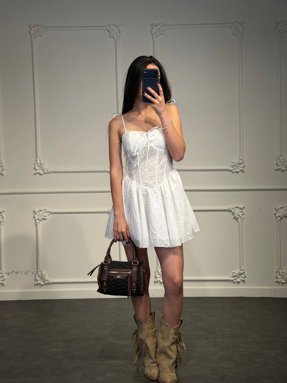 abito pizzo sangallo - Dverso Fashion